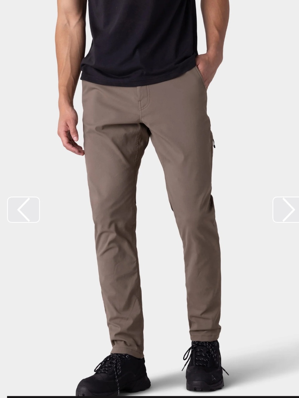 Carhartt utility pants, relaxed Stretch Pants in Taupe -